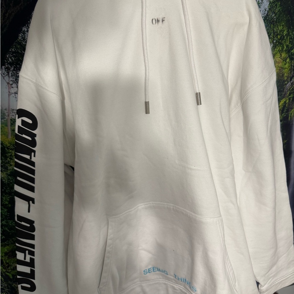 Off-White White Marilyn Monroe hoodie